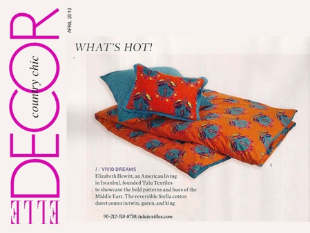 elle decor april 2013