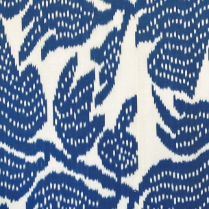 bernadette blue ikat