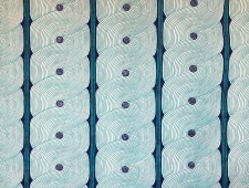 harper turquoise on white