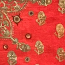 antique Indian embroidered textile - tulu textiles